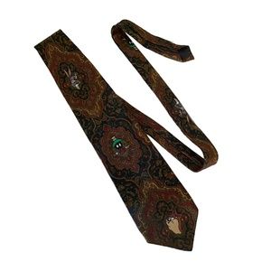 Looney Tunes Mania Vintage 1993 Paisley Tie Feat. Bugs‎ Bunny, Marvin & Taz
